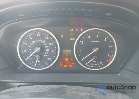 2008 BMW 535Xi z USA, uszkodzony, nr VIN WBANV93538CZ68426